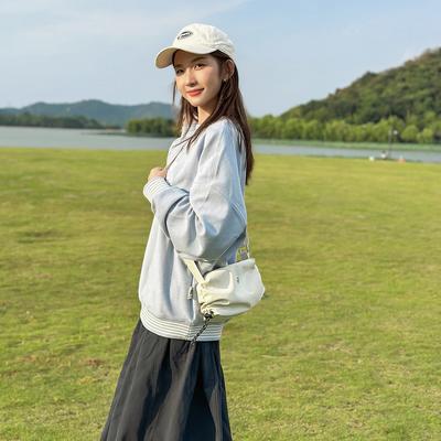 Sportliche Reise-Umhängetasche, Einzel-Schultertasche, Vielseitig, Lässig und Modisch, Handy, Knödeltasche