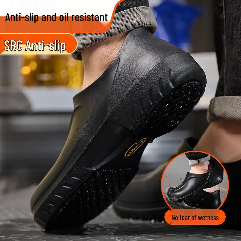 LAOGUANJIA Men s Non-Slip Waterproof Chef Work Shoes 40