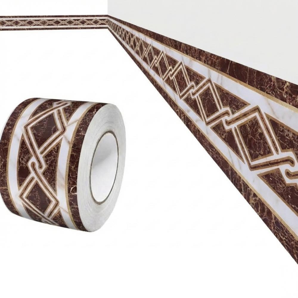 

Fashion 5 Meter Wall Base Thickened Anti-collision Wall Sticker Soft Self Adhesive Skirting Line Living Room