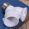 1-10PCS E27 Conversion Head Bulb Socket 2 in 1 lamp Holder Extender Distributor Converter Plug Light Base for LED Bulb Splitter