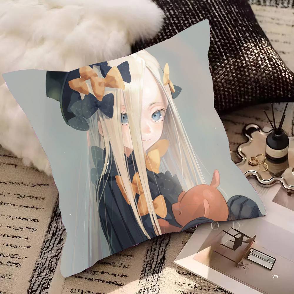 Abigail W-Williams Anime Game Fate Pillow Case Fashion Square Pillowcase Bedroom Sofa Room Ins Decoration Leisure