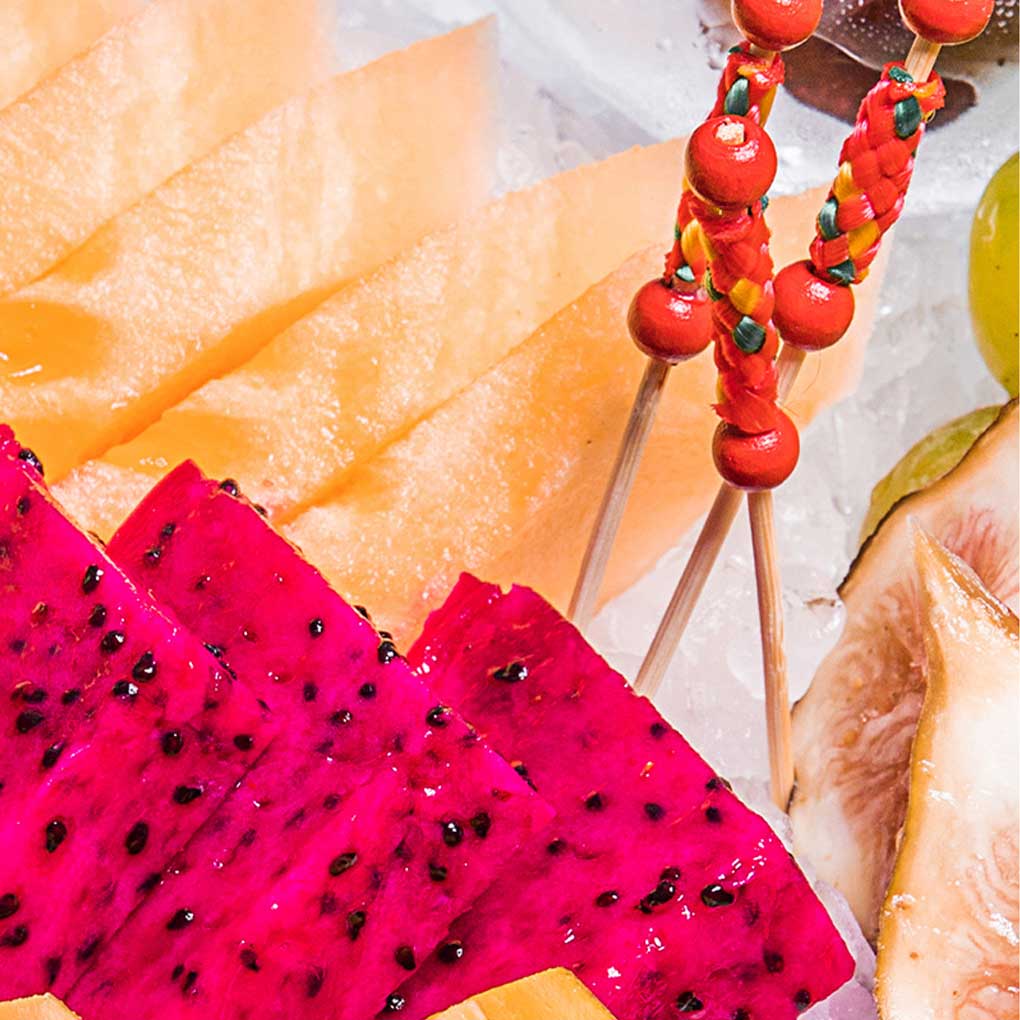 100Pcs Creatively Disposable Skewers Sticks Assorted Fruit Bamboo Cocktail Cake Toothpicks Food Party Accessory