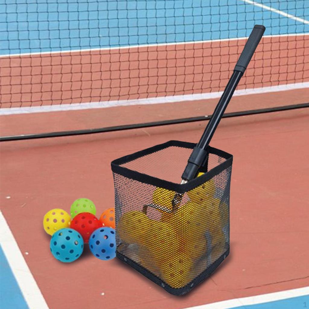 Pickleball Ball Retriever Holder Portable Organizer Container Table Tennis Balls Picker