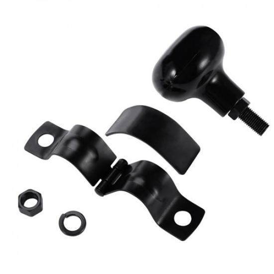 WINOMO Steering Wheel Steering Wheel Knob for Car Vehicle (Black)