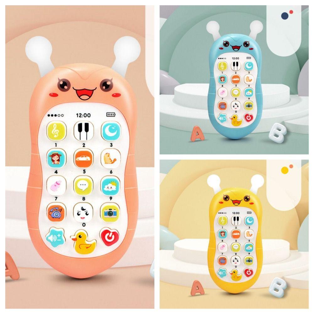 Elektronická elektronická hračka pro miminko mobilní telefon Simulace ovládání telefonu Hudba Spící hračka Dětské hračky
