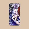 Azur Lane Unzen Matte TPU Mobile Phone Case for Samsung Galaxy S26 S25 S24 S23 S22 S21 S20 Note20 Plus FE Ultra Colorful Cover