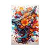Abstract Graffiti Pistol Posters and Prints Canvas Paintings Wall Art Pictures for Living Room Home Decoration