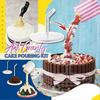 Cake Pouring Kit Anti Gravity Cake Stand Reusable DIY Decorative Cake Kit Baking Tools Create Unique