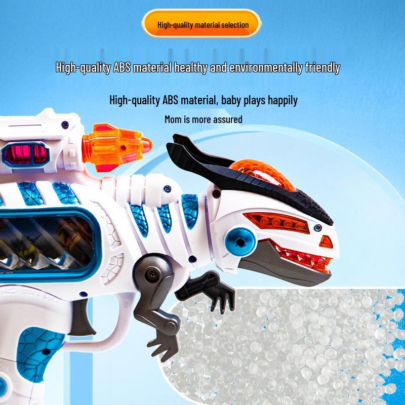 Dinosaur Electric Sound & Light Toy Gun for Kids, Music and Simulation Features, Perfect Gift for 2-3 Year Olds