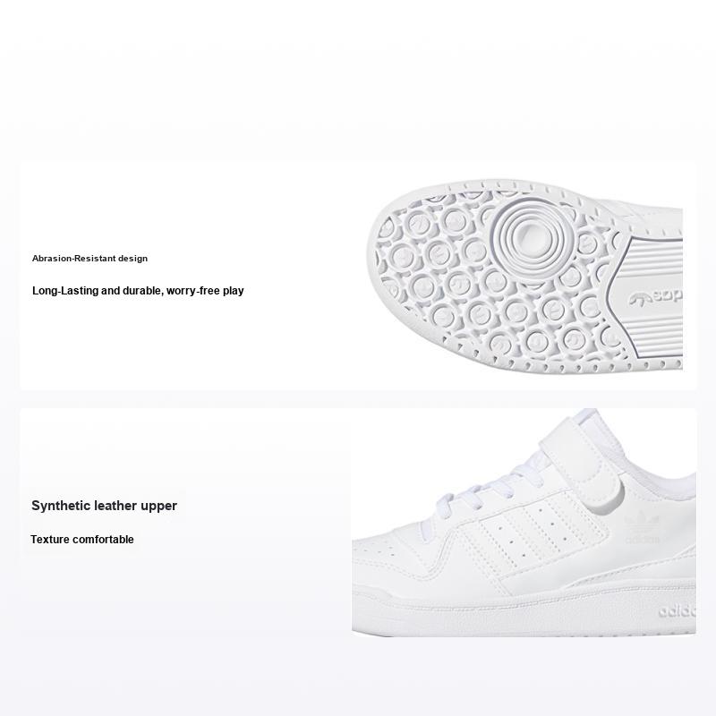 Детские кроссовки adidas Forum Low J Triple White Cloud-White FY7981 28