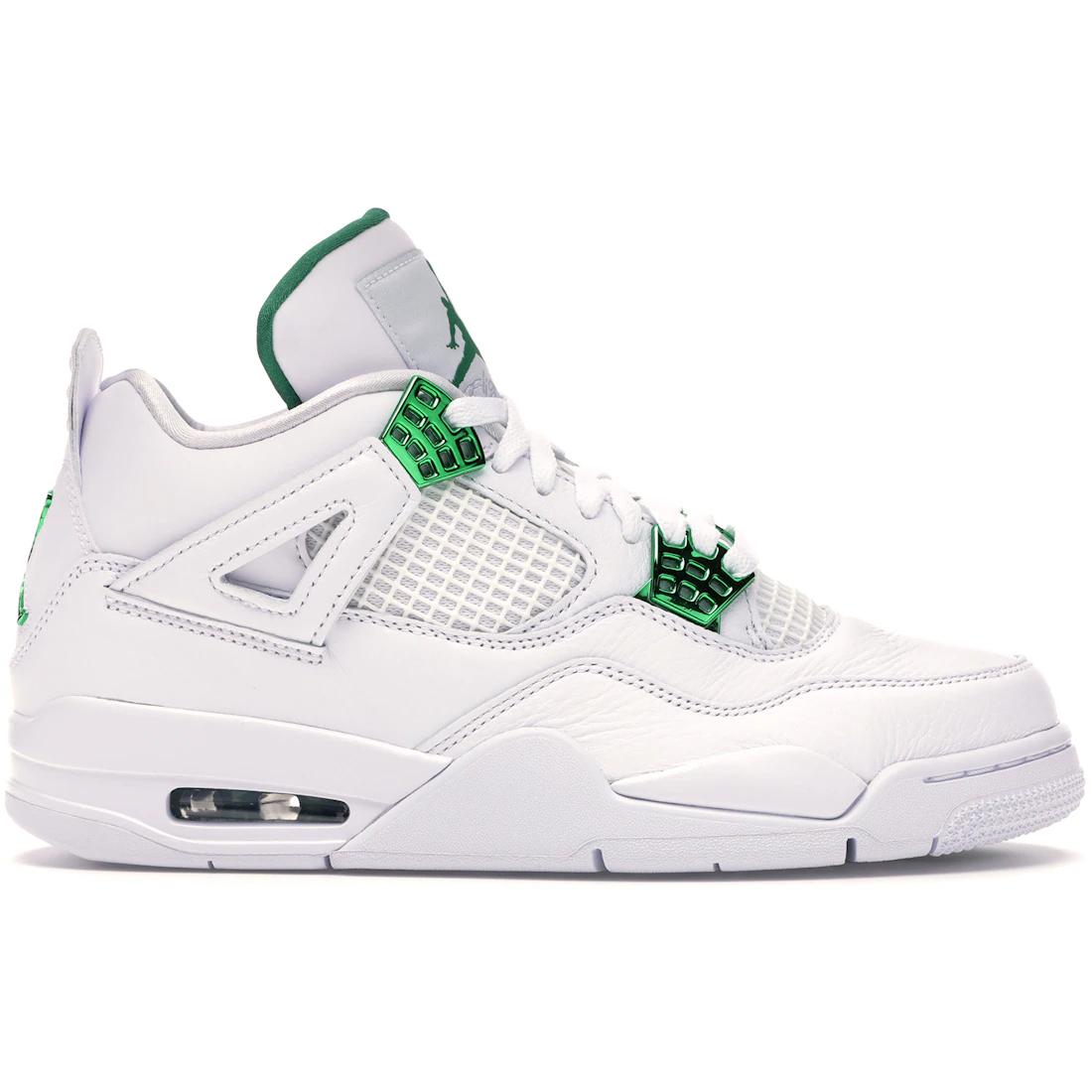 

Новые кроссовки унисекс Jordan Air Jordan 4 Retro Green Metallic CT8527-113 43