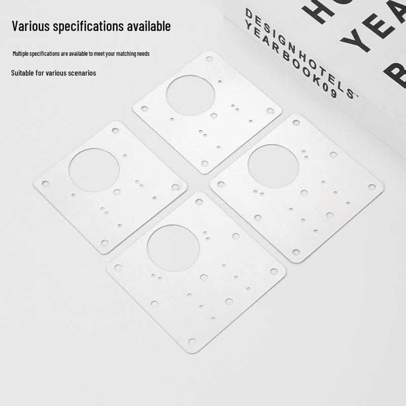 Stainless Steel Hinge Repair Plate for Wardrobe and Cabinet Doors