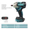 21V Cordless Rechargeable Electric Impact Brushless Wrench 1/2'' Dual Purpose Accumulator Spanner Screwdriver Compatible 18V MKT