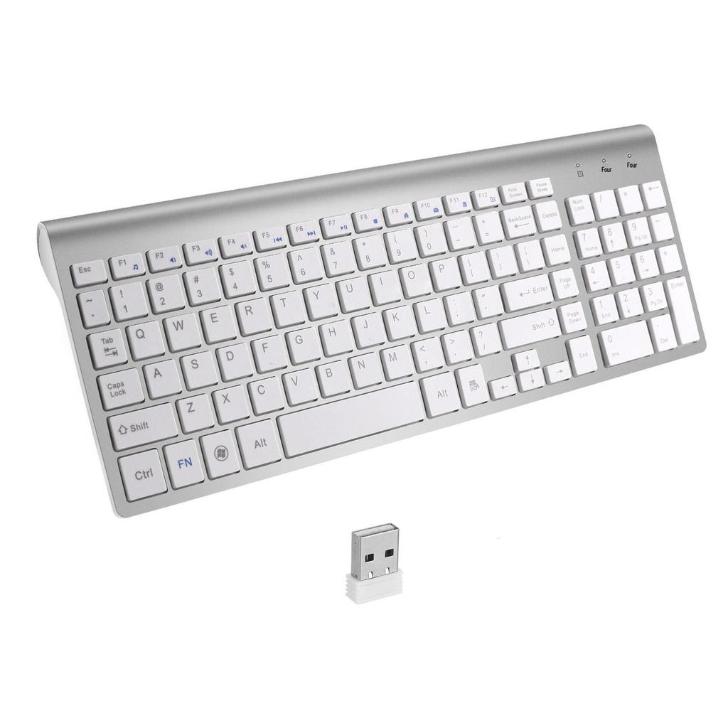Ultra tenká tichá ergonomická bezdrôtová súprava klávesnice a myši so nožnicovým spínačom a numerickou klávesnicou