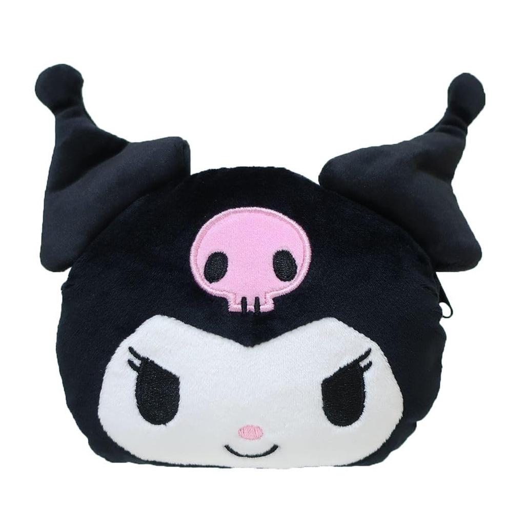 Marushin Pouch Sanrio Kuromi Face 3825002600 Pouch/Kuromi