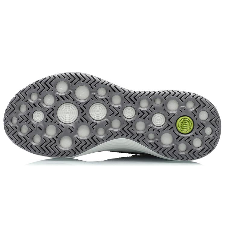 Li Ning BD5 Street Sole Reflective Low top Basketball Shoes Women's White Black Green AGBR002-1