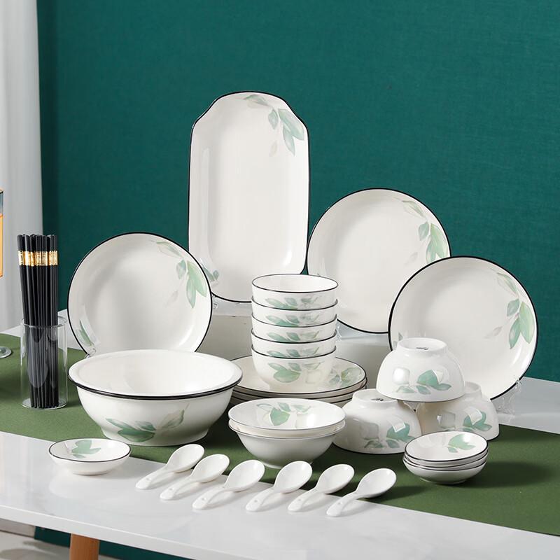 

Подарочный набор керамической посуды в европейском стиле 6 Person, 32-Piece Set