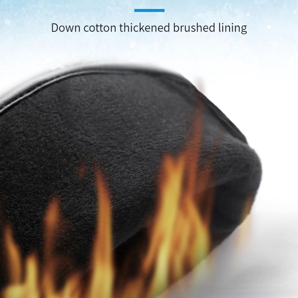 Winter Touch Screen Protector Warm Gloves for Unisex Outdoor Skiing Hiking Thick Velvet Full Finger Gloves Cycling Running Warm