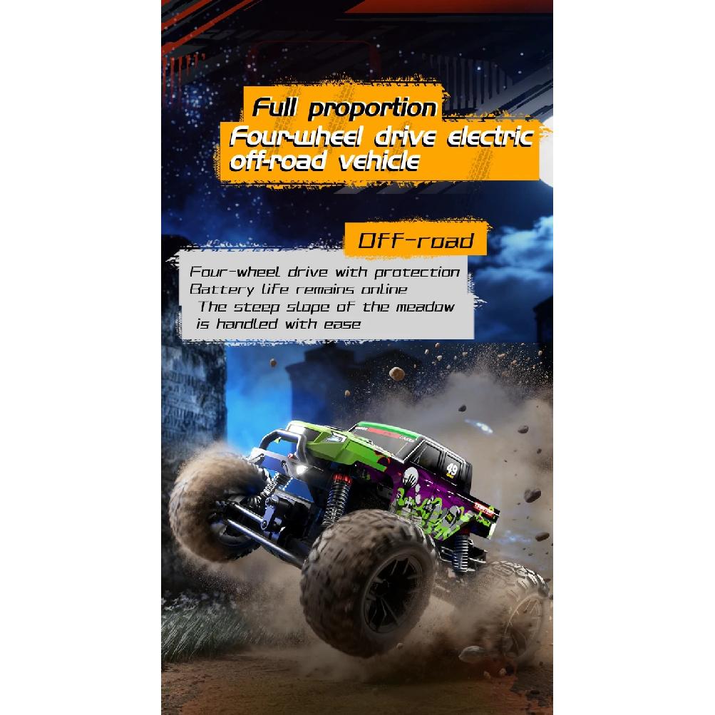 2.4G Suspension Climbing Remote Control Car JJRC C8830 Full Proportion Four-Wheel Drive Off-Road High-Speed Vehicle Boys Toy RC