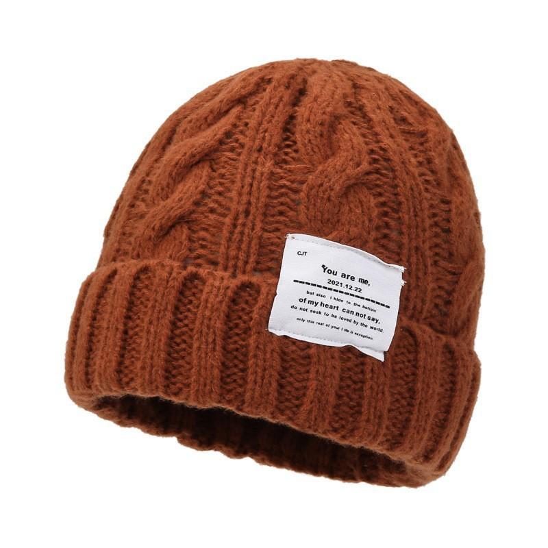 Women's Stretchy Beanie Hat Winter Skull Cap Soft Casual Headwear, Versatile Fashion, Comfortable Warm Hat