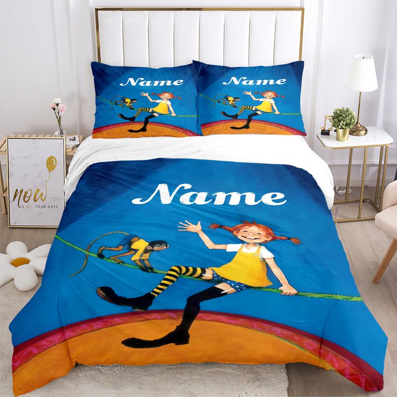 Custom Textile Fantasy World Bedding 3 Piece Set HD Print Duvet Cover Pillowcases for Teens Adult Bedroom Decoration