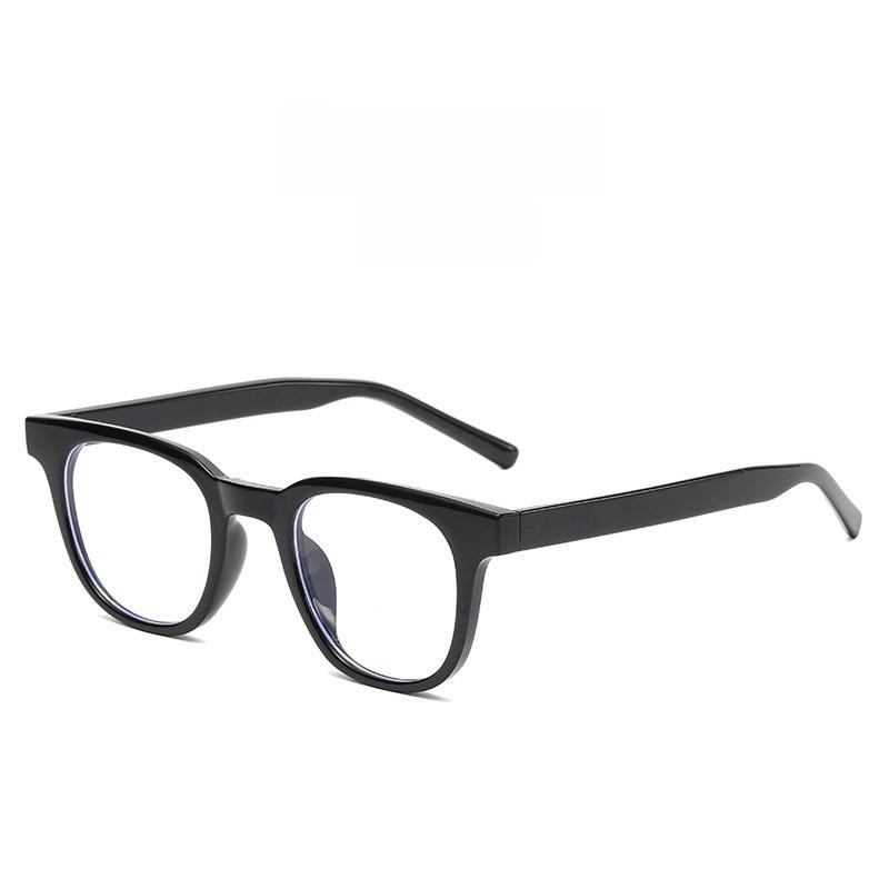Version Blue Light Blocking Glasses For Women With Retro Square Frame And Resin Lenses