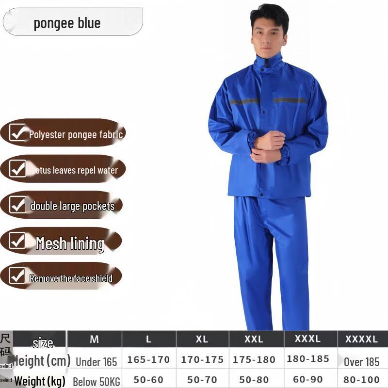 OIMG Men s Women s Two-Piece Rain Suit