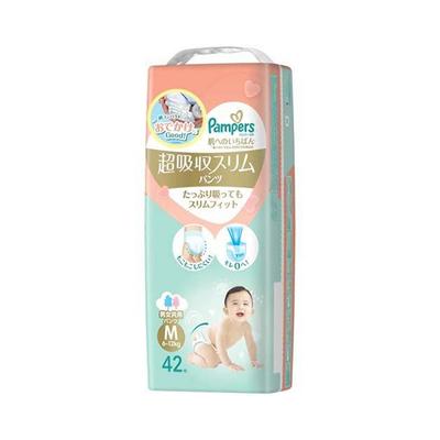 P&G P&G Japonia Pampers Scutec Subțire Super Absorbent M (Pantaloni) Pachet de 42