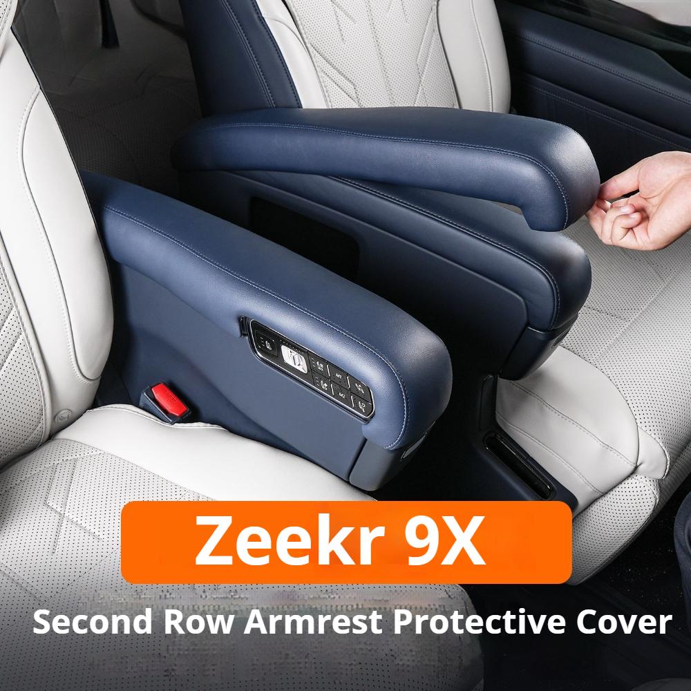 Fit For ZEEKR 9X 2025 Car Specialized Second Row Armrest Protective Cover Interior Trim Interior Modification Decoration Auto