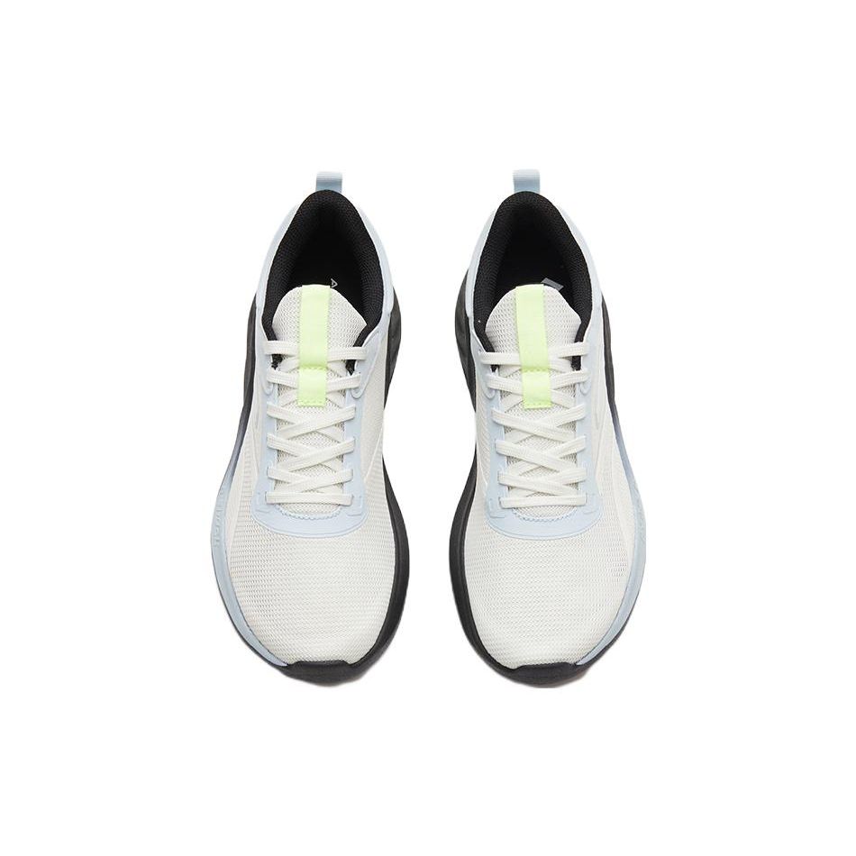 Anta Poison Spike SE Casual Fashion Shock Absorbing Non-Slip Low-Top Running Shoes Men sneakers White Blue 912315585-1