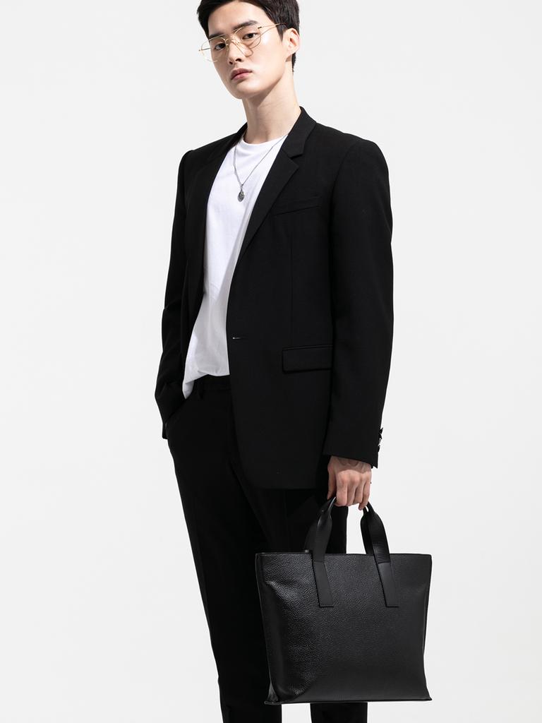 Bedford11Th Unisex Tote/Briefcase Work Tote [Black]