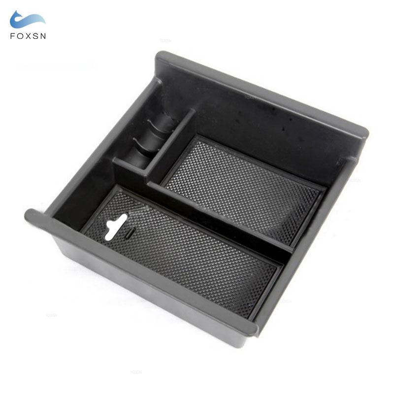 Car Accessories Central Armrest Storage Box Cover Container Organizer Case For Toyota 4Runner 2010