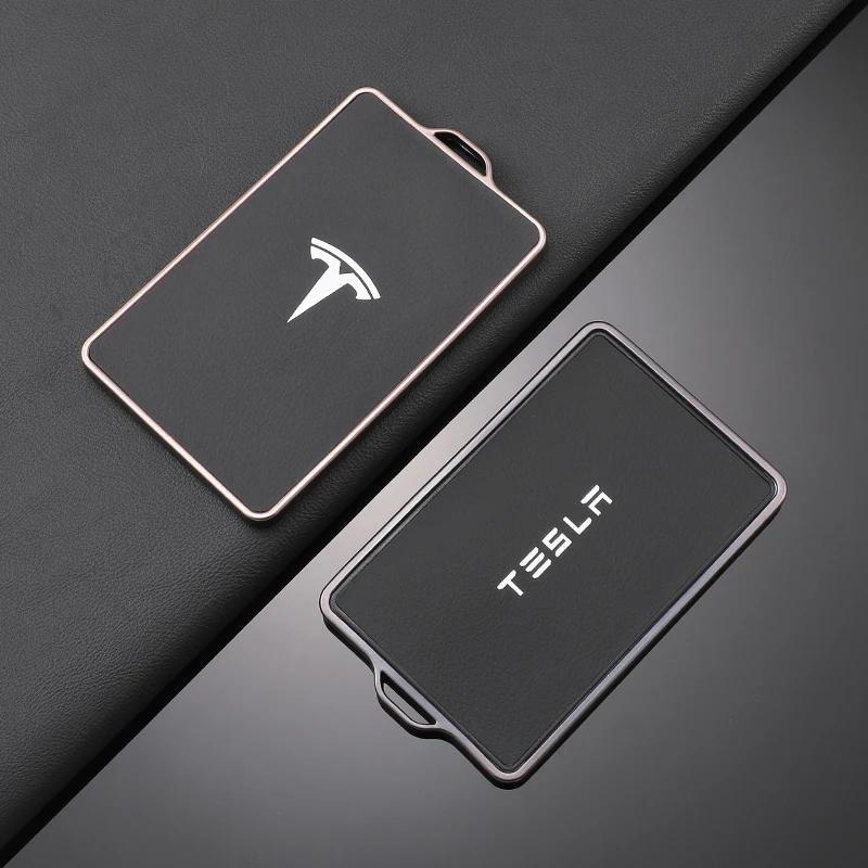 

Автомобильная наклейка Tesla TPU Кожаный чехол-кошелек для NFC-карты-ключа автомобиля Сумка для ключей Оболочка Держатель Защитник Для Tesla Model 3 Model Y 2020 Брелок