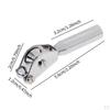 1 Piece Fishing Rod Tip Roller Guide Made of Stainless Steel Total Length 5.5cm