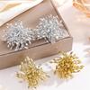 Sectional Flower Stud Earrings - Fashionable and Exaggerated Earrings with A Small-batch, High-end Design - Women's Accessories