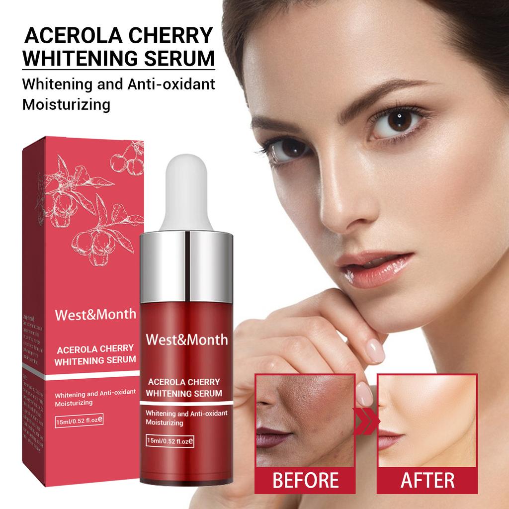 Acerola Cherry Skin Beauty Serum, Brightening And Dull Skin Tone, Moisturizing Repair, Moisturizing And Shining Skin Rejuvenation