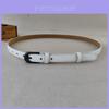 Fashion Woman Pu Leather Belt With Alloy Buckle For Casual And Office Wear
