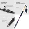 Aluminum Alloy Walking Trekking Poles Telescopic Sticks Light Weight Walking Hiking Stick for Hiking and Hunting