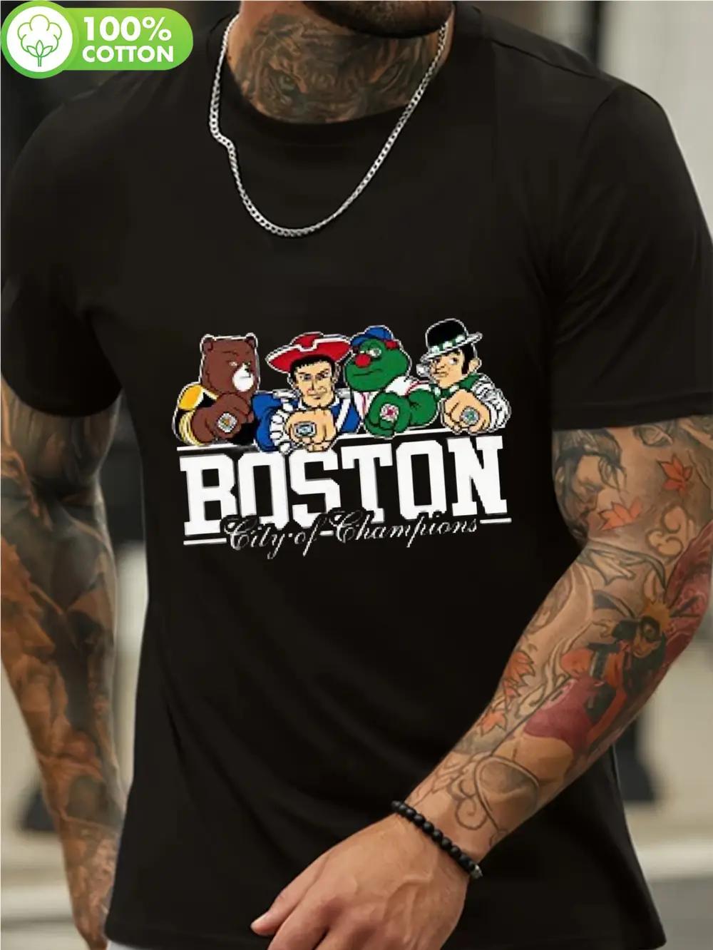Boston City of Champions T-shirt - XL M