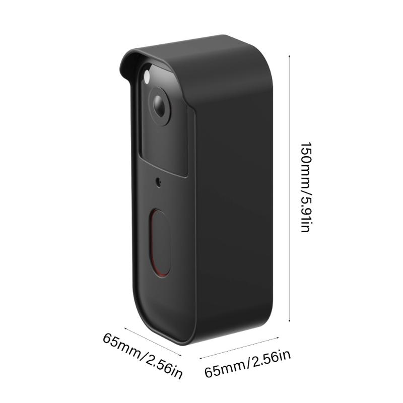ABS Case Protector For Video Doorbell Providing Weatherproof Shield Against Rain Snow and Dust for Outdoor Protective