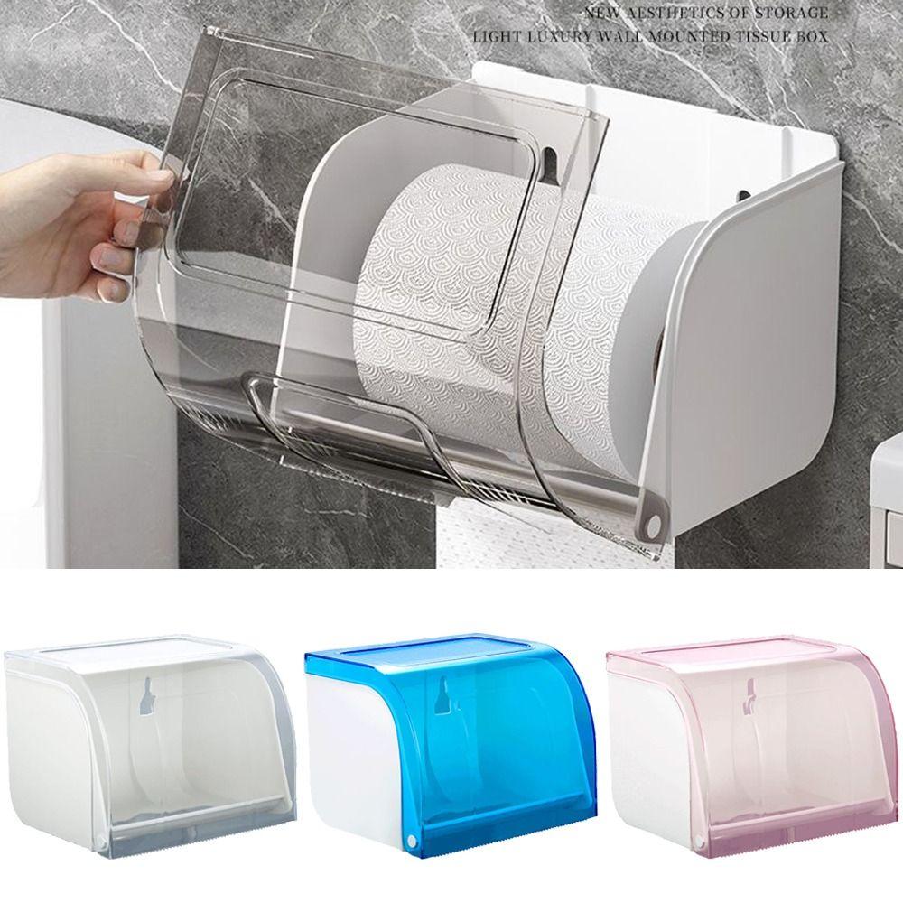 Porte-rouleau de papier toilette à forte capacité de charge Distributeur de rouleau de papier toilette étanche Buanderie