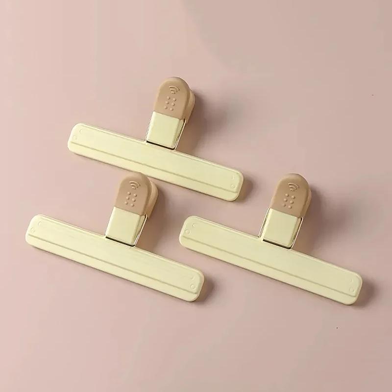 Silicone Sealing Clip,Kitchen Moisture Preservation Plastic Bag Potato Chips Food Sealing Milk Powder Tea Snacks Clip