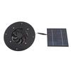 Solarbetriebener Abluftventilator 10W Solarmodul Hocheffizient Geräuscharm Solar-Lüftungsventilator für Gewächshaus Tierhäuser