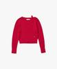 PLAC WOMEN Off-Shoulder Knit Red