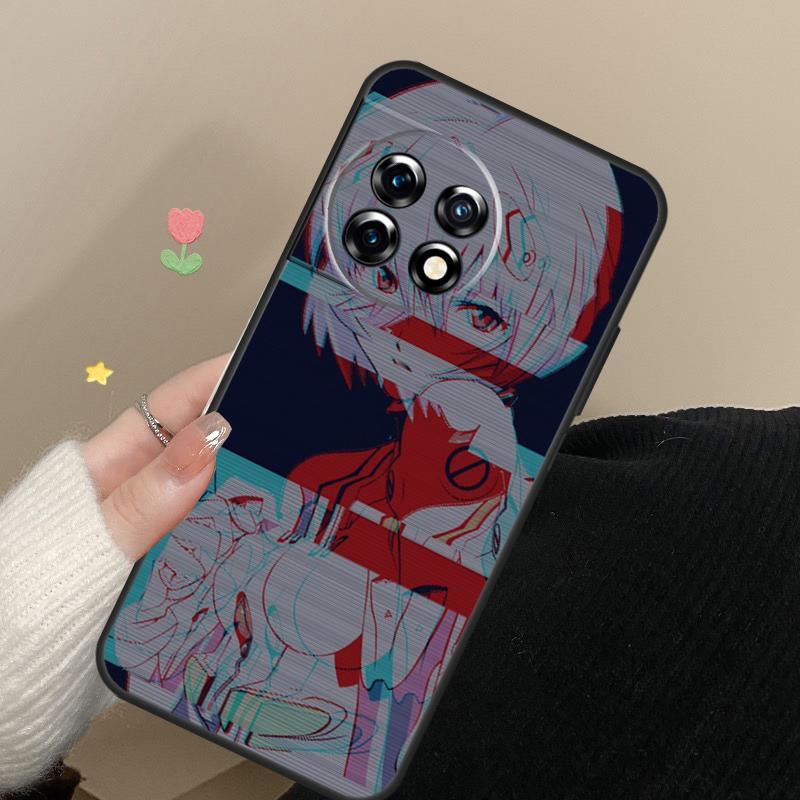 Vaporwave Glitch Anime Cover For OnePlus 12 13 11 12R 13R 9 10 Pro 8T 9RT 10T 10R Nord CE 4 2 3 Lite N20 N30 Case
