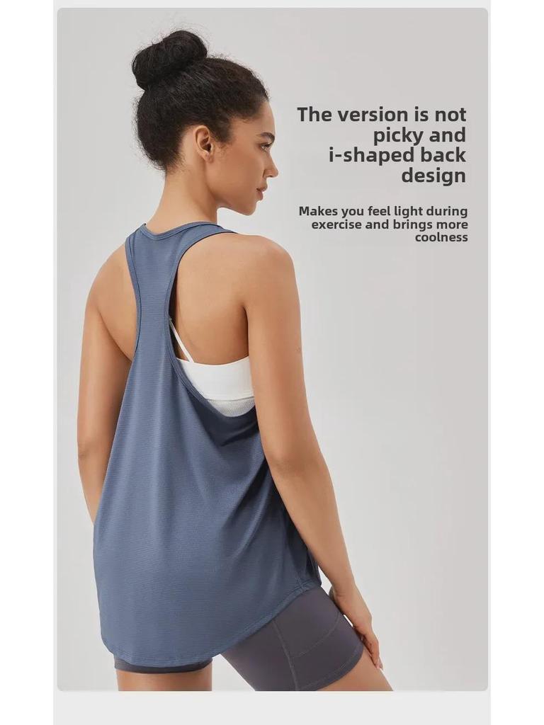 Women's Quick-Dry Summer Sports Camisole - Breathable, Sleeveless Yoga & Running Top