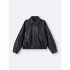 Fake Leather Harrington Jacket Os