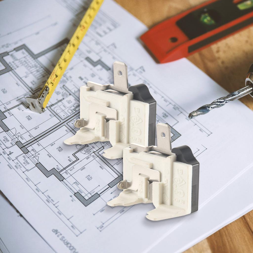 Kühlschrankanlasser QP2-4R7 4,7 Ohm 1 Pin Kühlschrank PTC Anlassrelais und 6750C-0005P Kühlschrankschutz