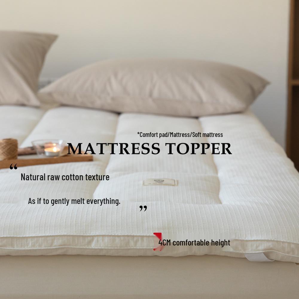 

ТОППЕР A-класса из чистого хлопка - Комфорт для детского общежития и отеля 90x200cm/1.8kg, for Student/Dorm/Children s Bed