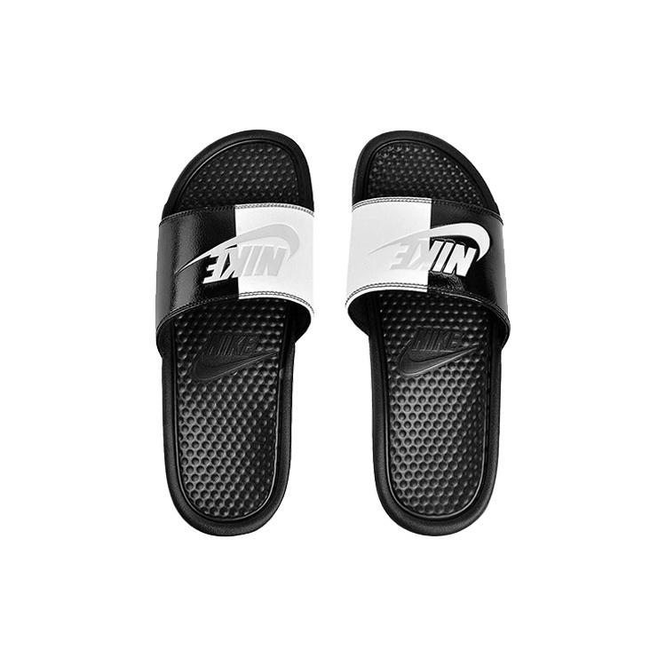 New Nike Benassi Jdi Black Pure Platinum Black 343880-015